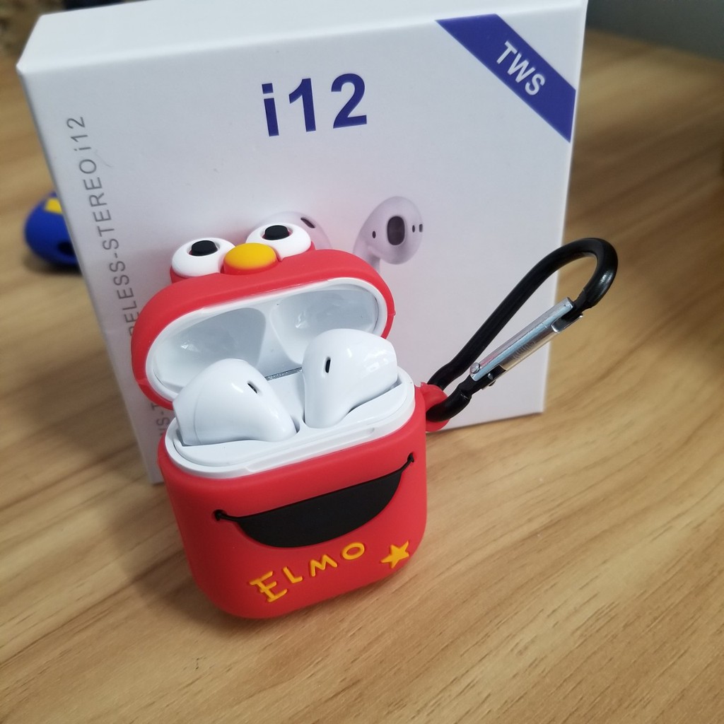 [ẢNH THẬT] Vỏ bảo vệ đựng tai nghe airpod ốp bluetooth airpods 1,2 i12 i12 tws - Awifi Case L3-3