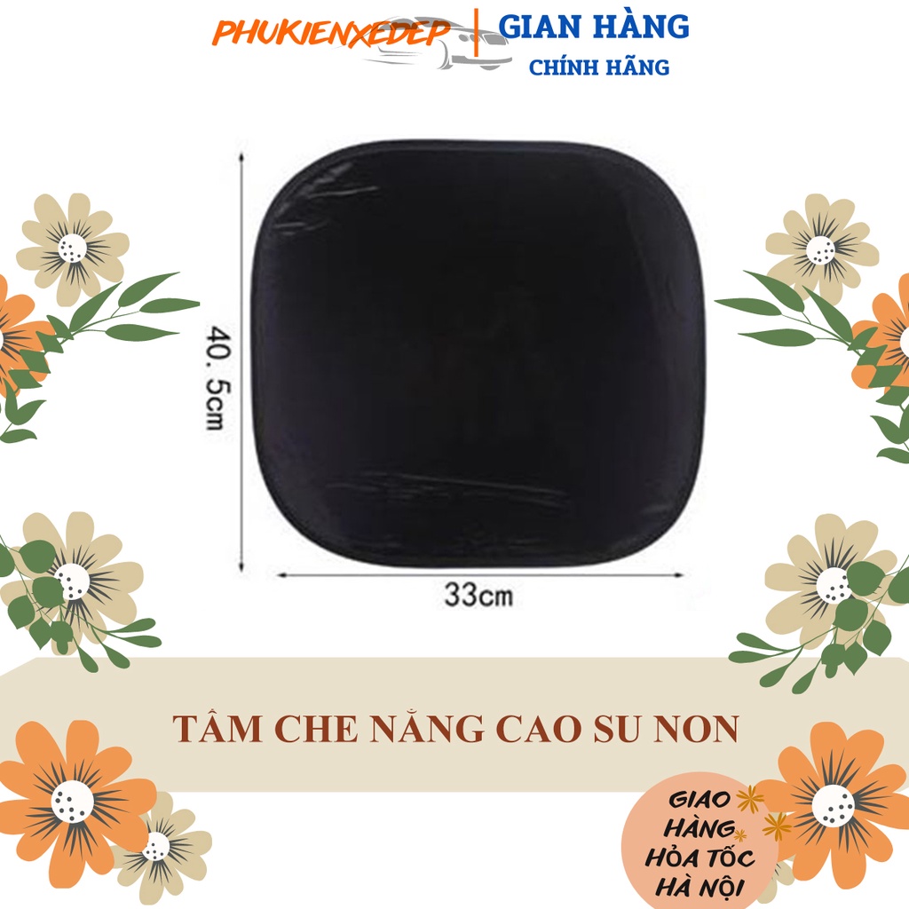 Tấm che nắng ô tô cao su non 📌FREESHIP📌 | Bộ che nắng màng cao su non Tĩnh Điện, Không cần hút chân không