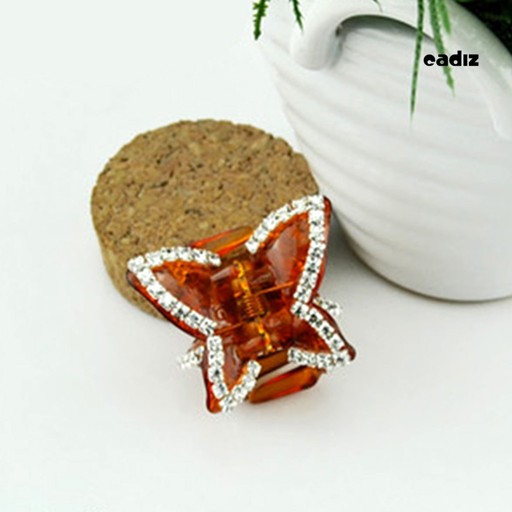 Kẹp tóc bướm kim tuyến nhiều màu sắc lấp lánh thời trang dành cho nữ