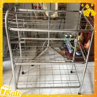 Kệ dép inox - inox xuân mai