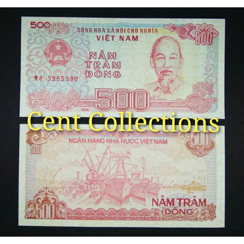 Đồng Xu Cổ Đại 500 Dong Việt Nam 1988 Chất Lượng Cao