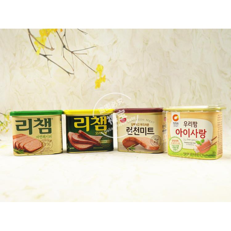 Thịt hộp Lotte & Dongwon 340gr