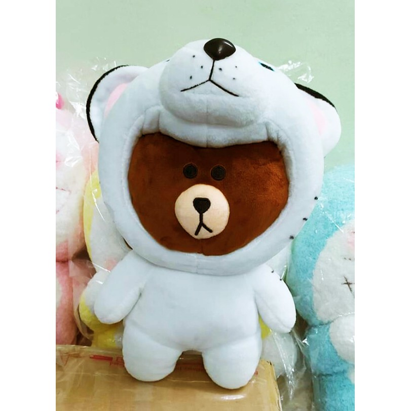 GẤU BROWN NHỒI BÔNG COSPLAY HỔ TRẮNG (30 CM) GB187 | BigBuy360 - bigbuy360.vn