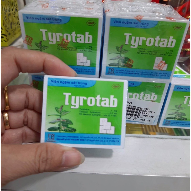 Kẹo ngậm Tyrotab