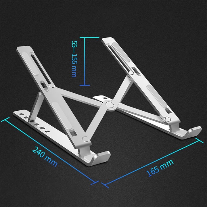 Kệ đỡ tản nhiệt Macbook và Laptop nhôm CNC