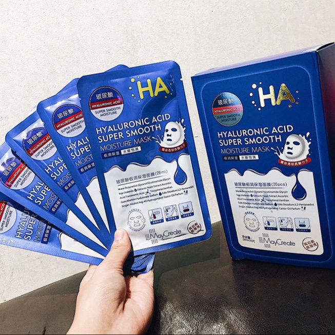 Mặt nạ HA dưỡng ẩm và dưỡng trắng da MayCreate Hàng Nội địa Trung | BigBuy360 - bigbuy360.vn