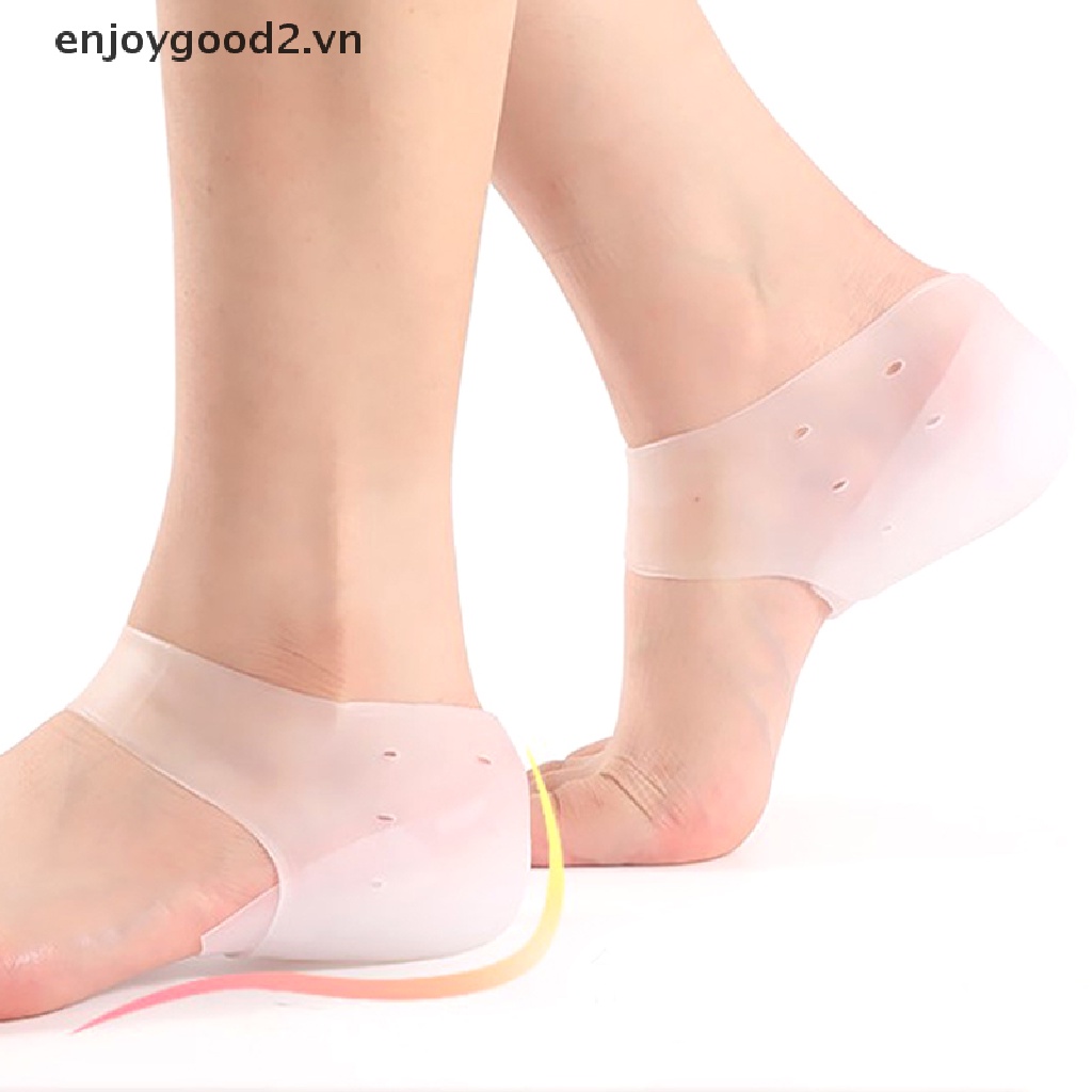 Cặp Miếng Lót Giày Tăng Chiều Cao Bằng silicone Chất Lượng Cao