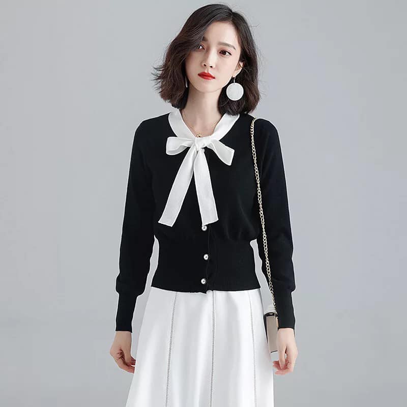 Áo len tay lỡ