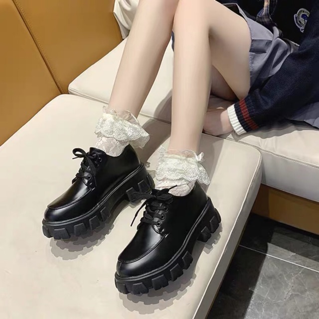 Giầy Nữ 👠 Freeship👠Giày oxford Nữ da bóng, da lỳ hot bibi | BigBuy360 - bigbuy360.vn