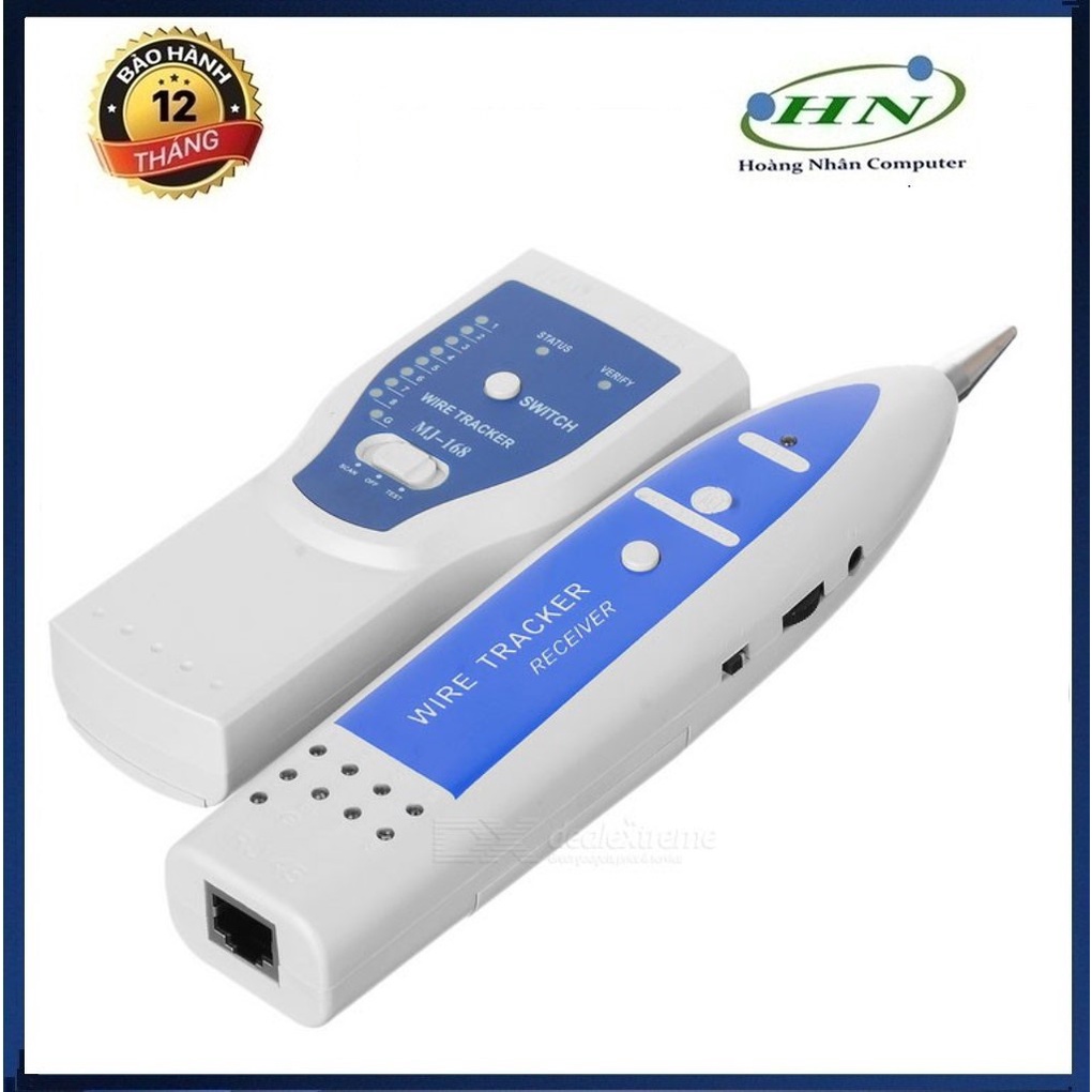 Máy Dò Dây Mạng Âm Tường Wire Tracker MJ-168