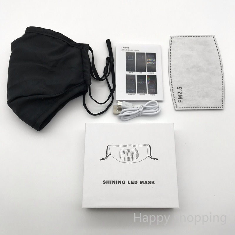 Khẩu Trang Chống Bụi Tích Hợp Đèn Led Độc Đáo