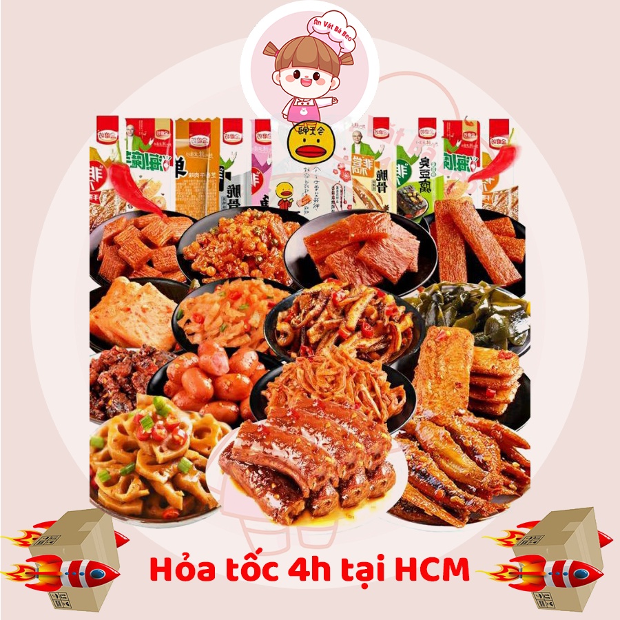 ⭐SET 20 món ăn vặt cay tự chọn ⭐ Ăn vặt Bà Beo ✅