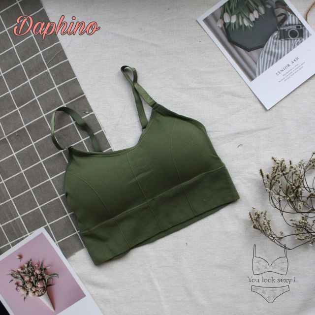 Áo bra nữ - áo bra len gân tăm chất đẹp 2 dây hở lưng siêu hot ABU01 | BigBuy360 - bigbuy360.vn