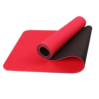 Thảm tập Yoga TPE EcoFriendly 2 lớp cao cấp tặng dây buộc thảm chuyên dụng