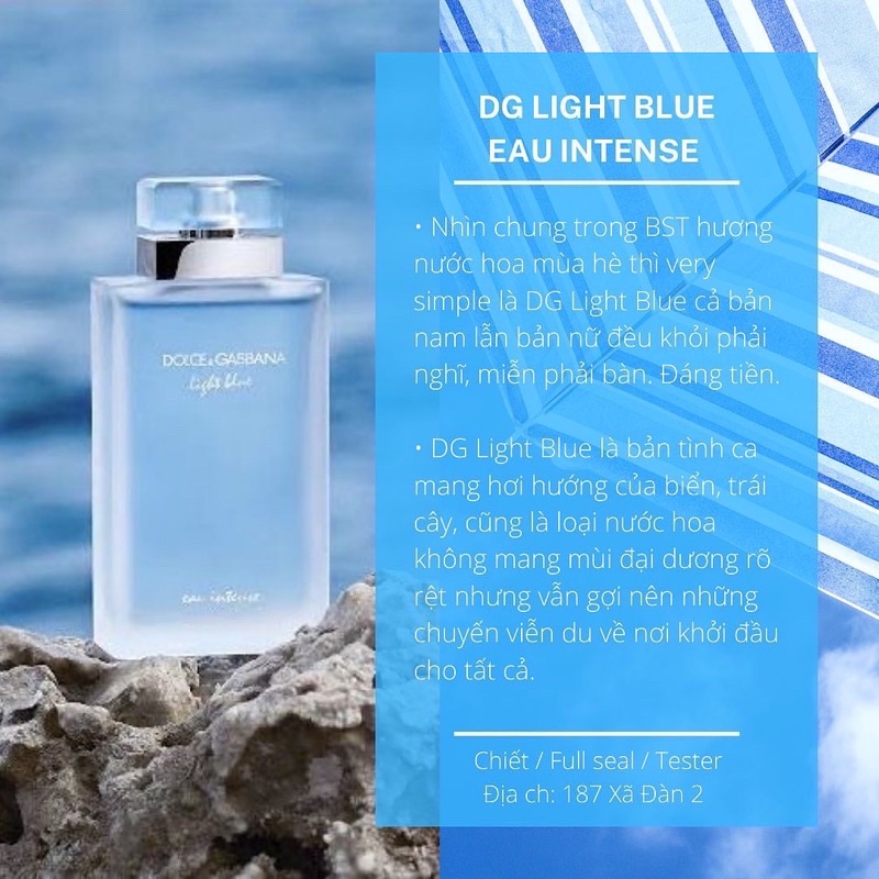 Đôn Chề Lai Bờ Lu Nữ Các Bản - Mẫu Thử Nước Hoa