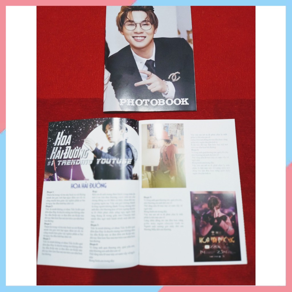 Photobook JACK J97 - Hình kèm lời bài hát