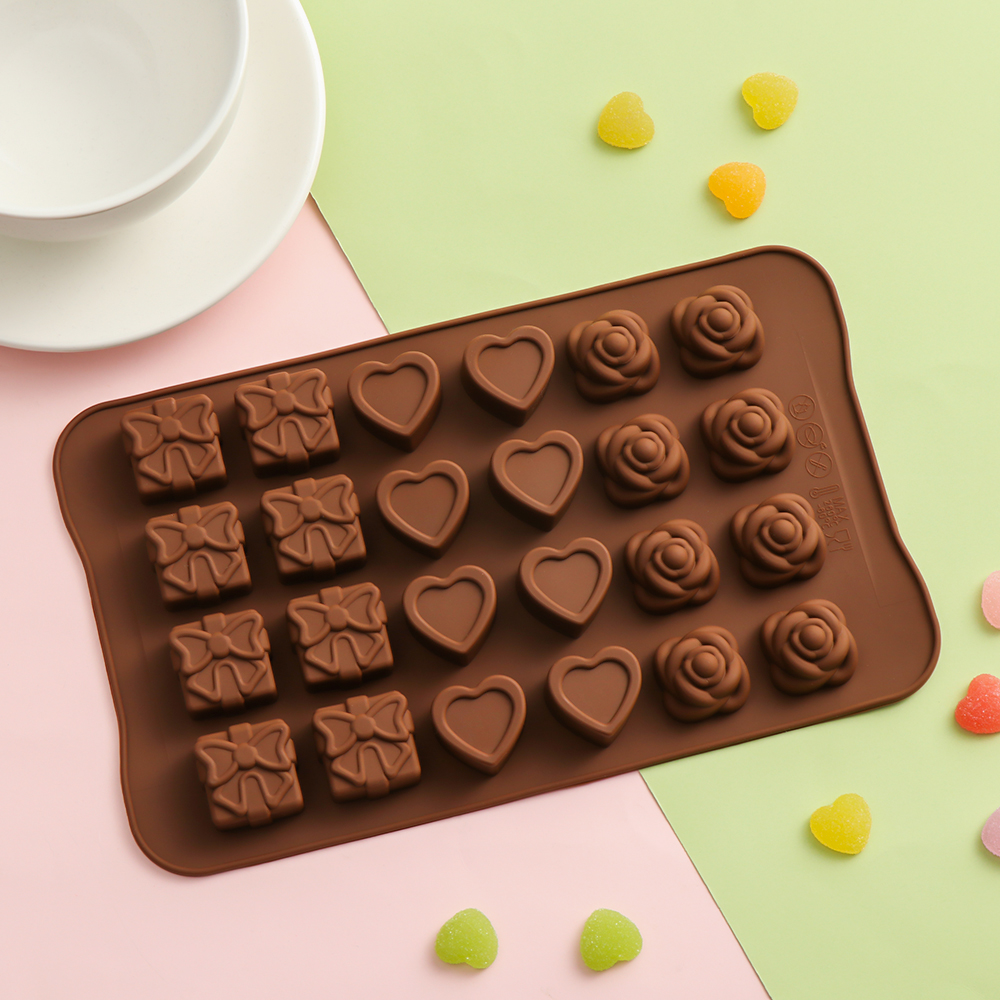 Khuôn Làm Socola Thủ Công Trang Trí Giáng Sinh DIY