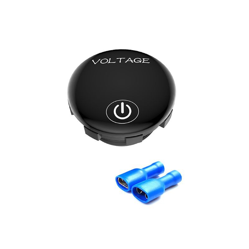 Vôn kế kỹ thuật số hiển thị LED DC 5v-48v dành cho xe mô tô/ ô tô tùy chọn màu sắc