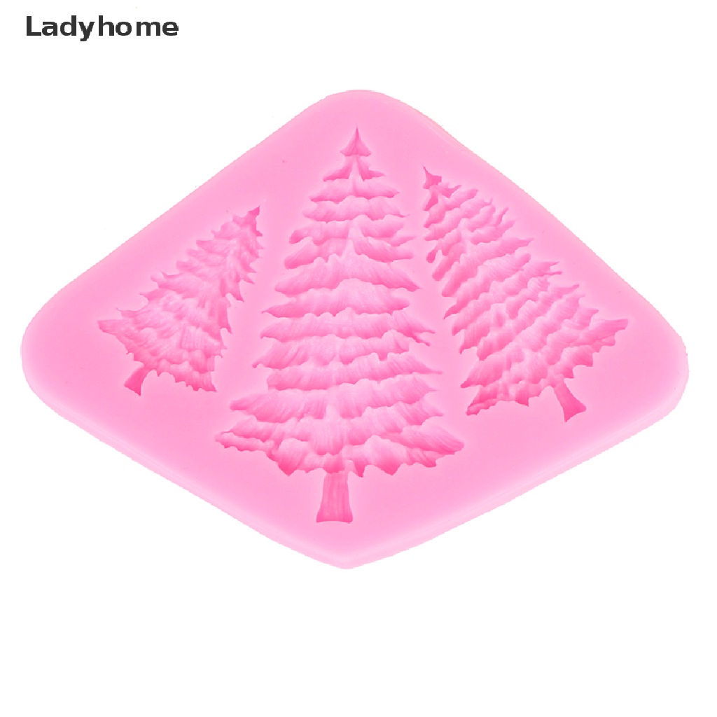 1 khuôn silicone làm bánh hình cây thông giáng sinh