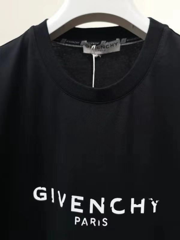Áo Thun Ngắn Tay In Chữ Givenchy Cao Cấp Bm70K93002