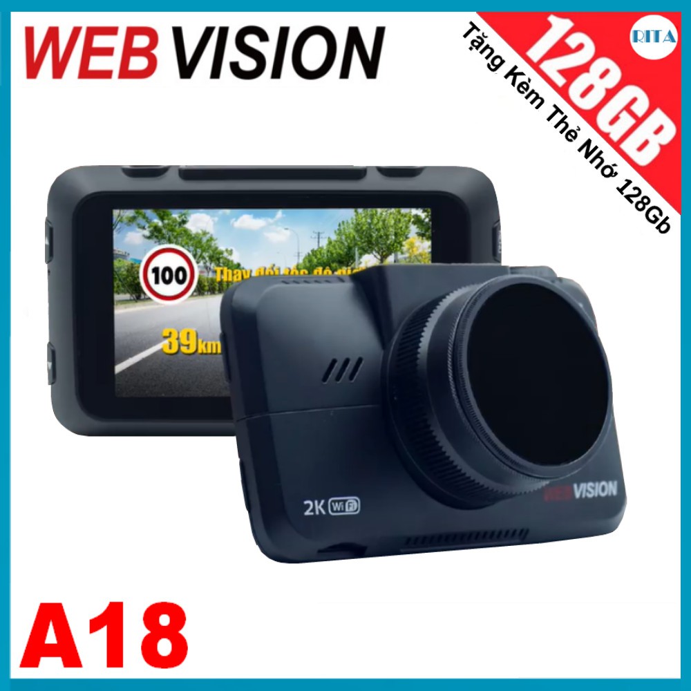 Camera Hành Trình Webvision A18 [Tặng Kèm Thẻ 128Gb] | WebRaoVat - webraovat.net.vn