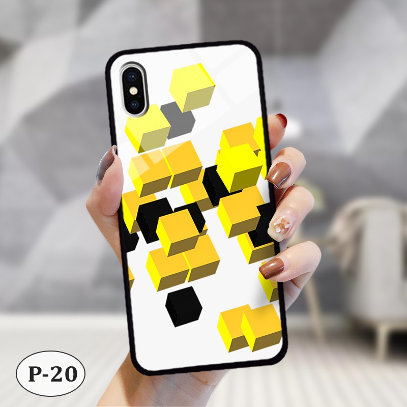 Ốp lưng kính iPhone XS Max- hình 3D