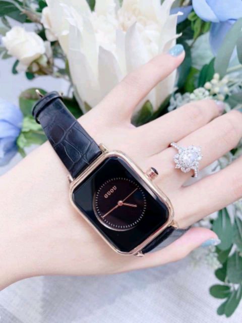 [SALE 50%]Đồng hồ nữ GUOU 8162 dây da mặt kính chống nước sang chảnh cho nàng | BigBuy360 - bigbuy360.vn
