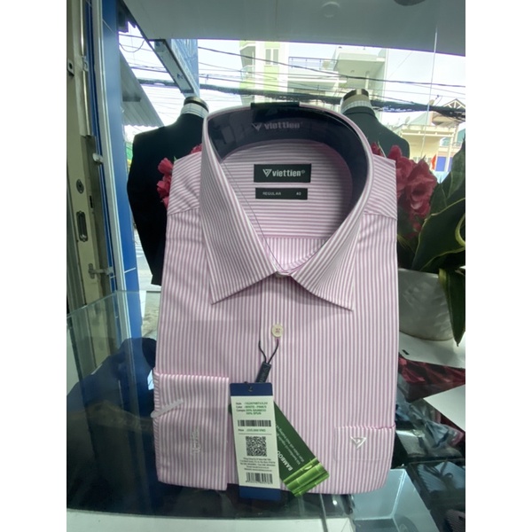 Áo sơ mi việt tiến dài tay