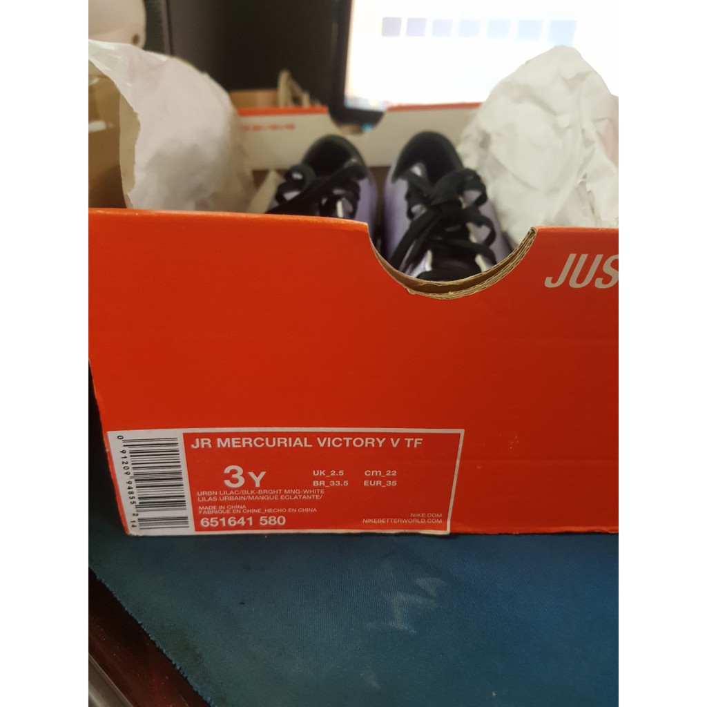Giày đá bóng chính hãng Mercurial Victory V TF trẻ em