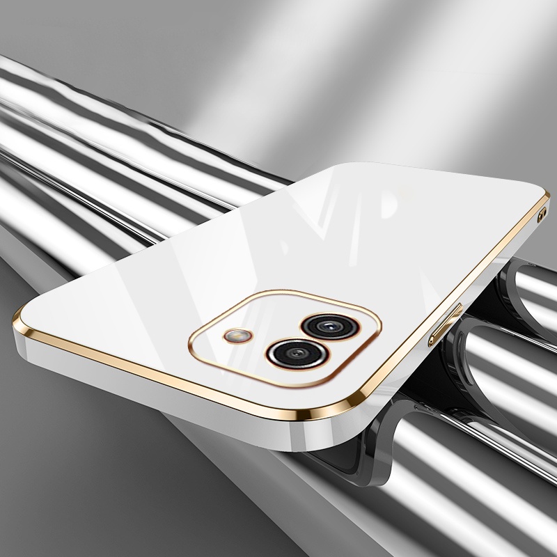 Ốp Lưng Silicon Hình Camera Độc Đáo Cho Samsung Galaxy A02 A03 Kèm Dây Đeo