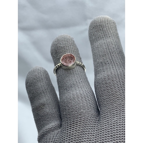 Nhẫn bạc 950 t.h.ạ.ch a.nh d.âu t.â.y🥰