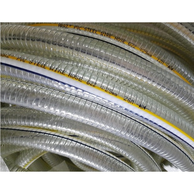 Ống nhựa mềm lõi thép phi 27mm - 32mm-34mm-38mm ống chuyên dẫn hóa chất, dẫn dầu, hút thổi liệu, dẫn nước áp lực cao