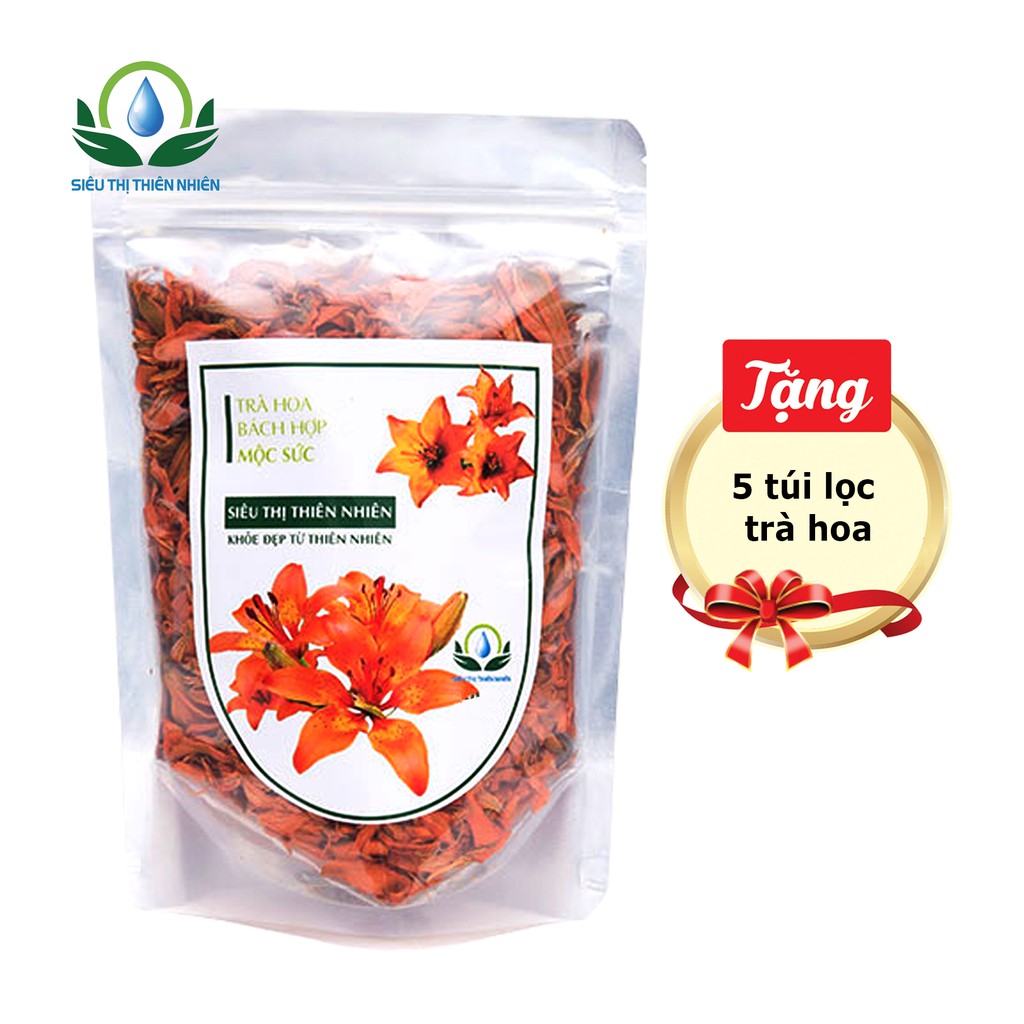Trà Mộc Sắc Hoa Bách Hợp Đỏ 500g