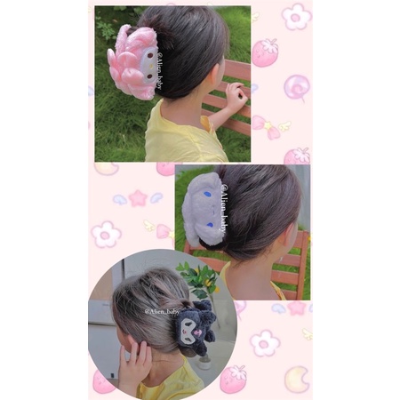 SẴN KẸP TÓC SANRIO hình Cinna, hello kitty, my melody, kuromi siêu đáng yêu