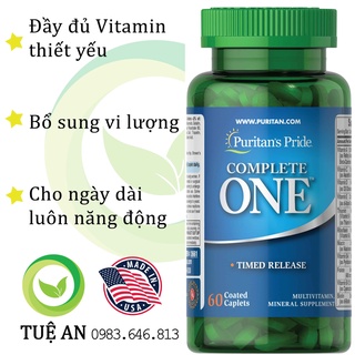 Viên uống bổ sung Vitamin và khoáng chất tổng hợp Puritan's Pride