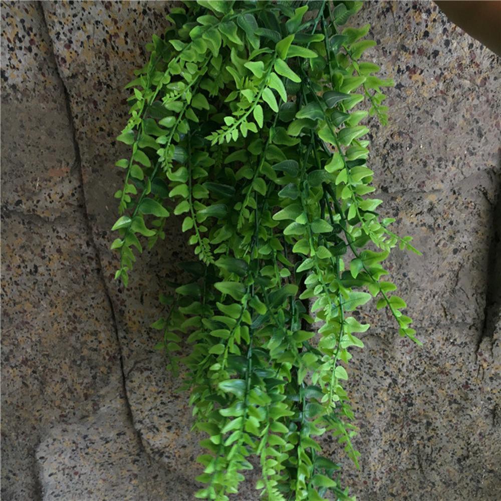 Chậu Cây Dương Xỉ Nhân Tạo Treo Tường Trang Trí Trong Nhà / Ngoài Trời