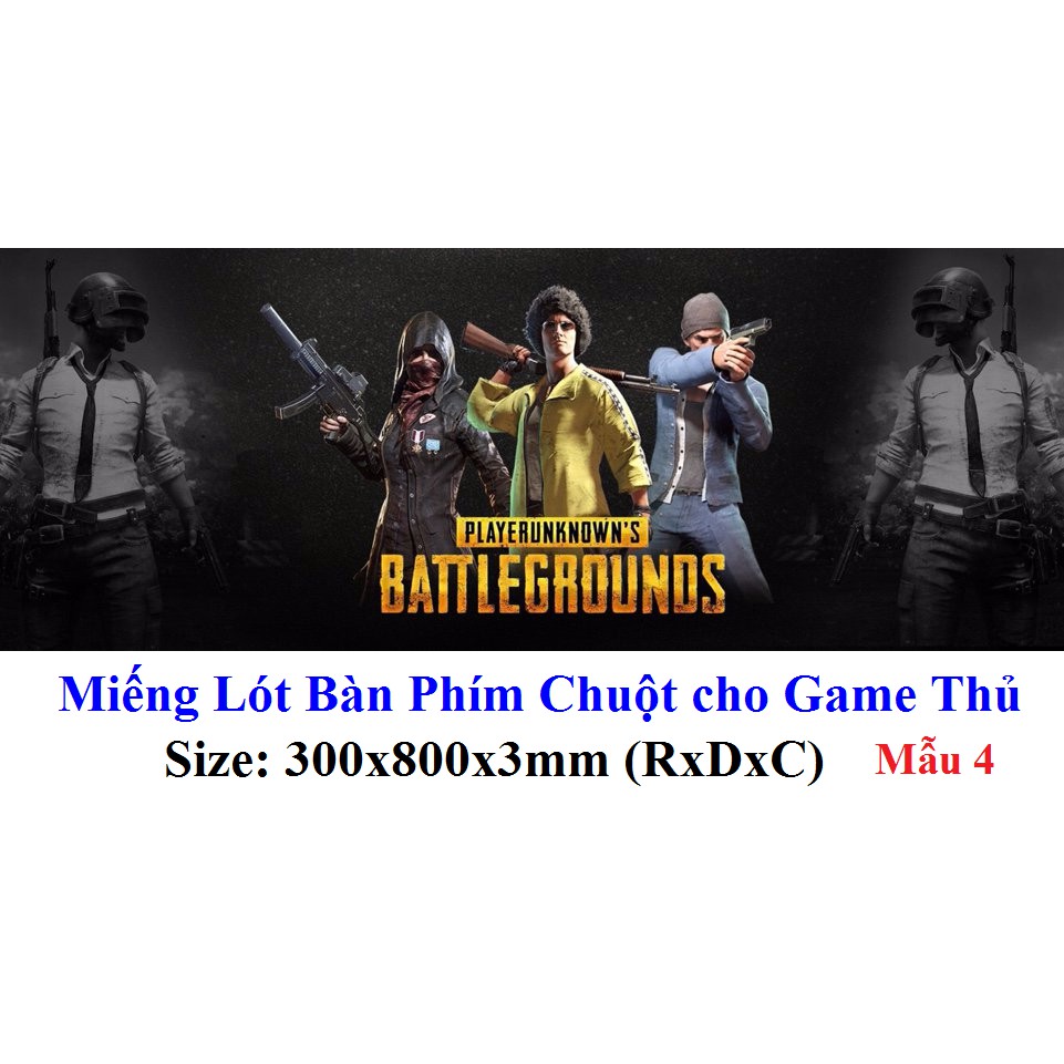 Miếng Lót Bàn Phím và Chuột Game Thủ - Bàn Di Chuột