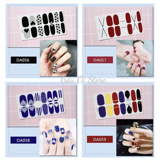 Bộ Nail Sticker dán móng tay dễ thương