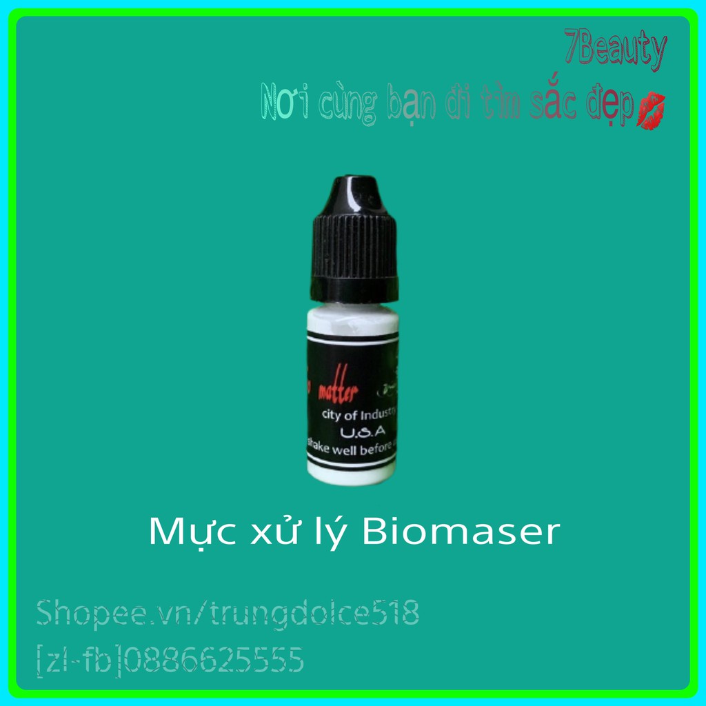 Mực Xử Lý Mày Môi BioMaster Phun Xăm Thẩm Mỹ