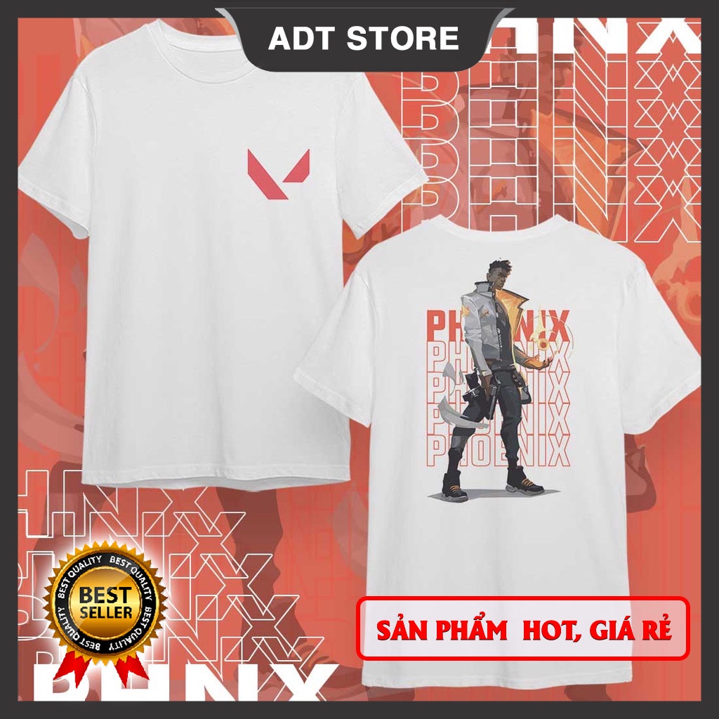 Top 4 Áo thun VALORANT Gaming mẫu HOT độc đẹp giá rẻ siêu ngầu