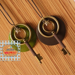 Phụ kiện dây chuyền vòng cổ Vintage handmade chia khóa