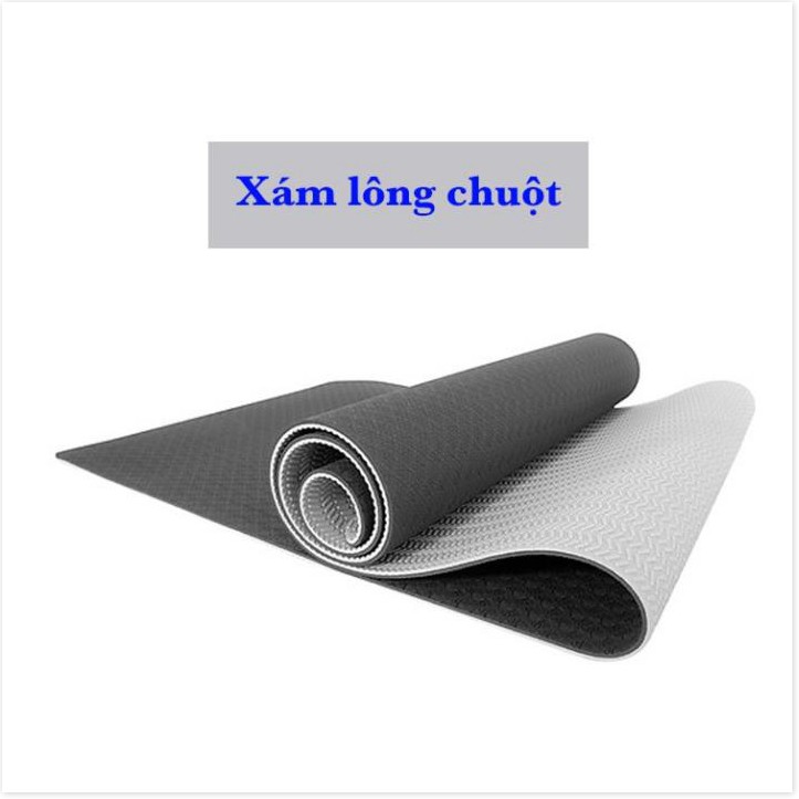 Thảm Tập Yoga TPE Cao Cấp 2 Lớp 6mm