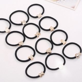 10 Buộc tóc đính hình xinh iu