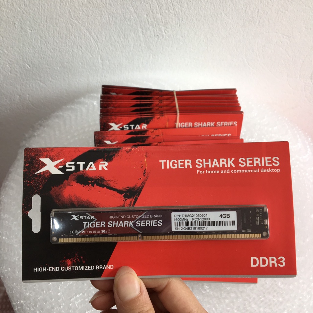 RAM PC XSTAR DDR3 4GB BUS 1600 HÀNG CHÍNH HÃNG BẢO HÀNH 3 NĂM