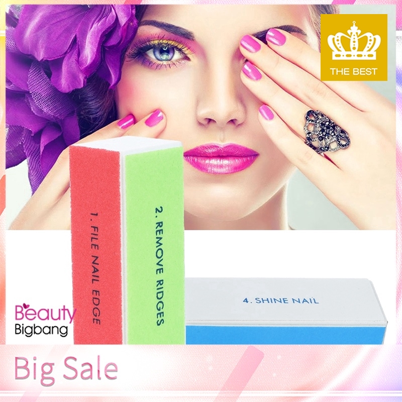 [Hàng mới về] Dụng cụ giũa móng tay bốn chiều chuyên dụng chất lượng cao