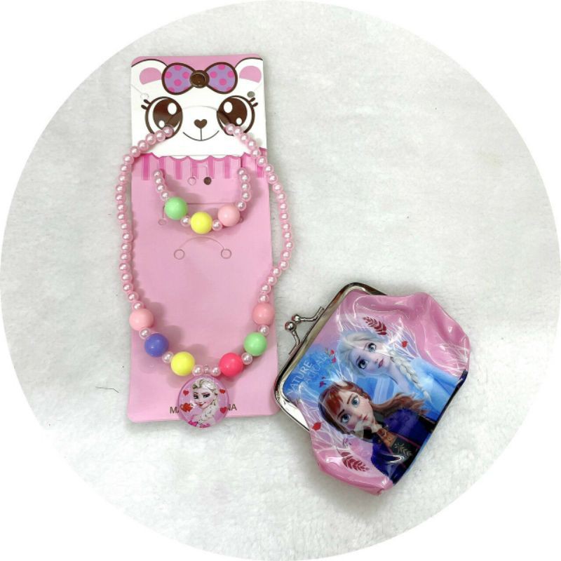 Vòng tay elsa vòng cổ elsa hello kitty công chúa