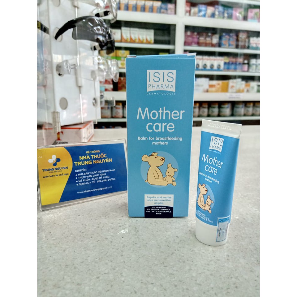 Mother care isis pharma - Kem dưỡng ẩm môi, trị nứt núm vú