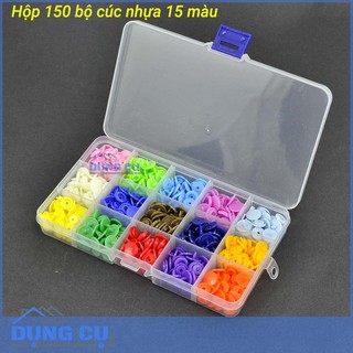Hộp 150 bộ cúc nhựa dành cho kìm bấm cúc