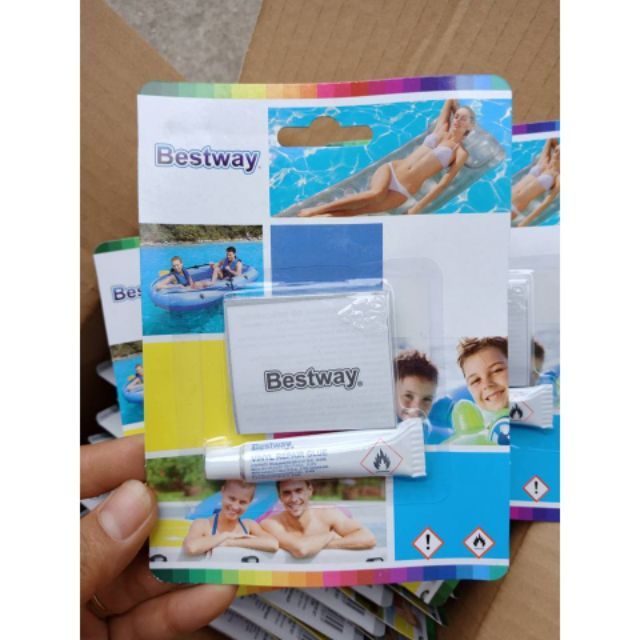 keo dán bể bơi bestway