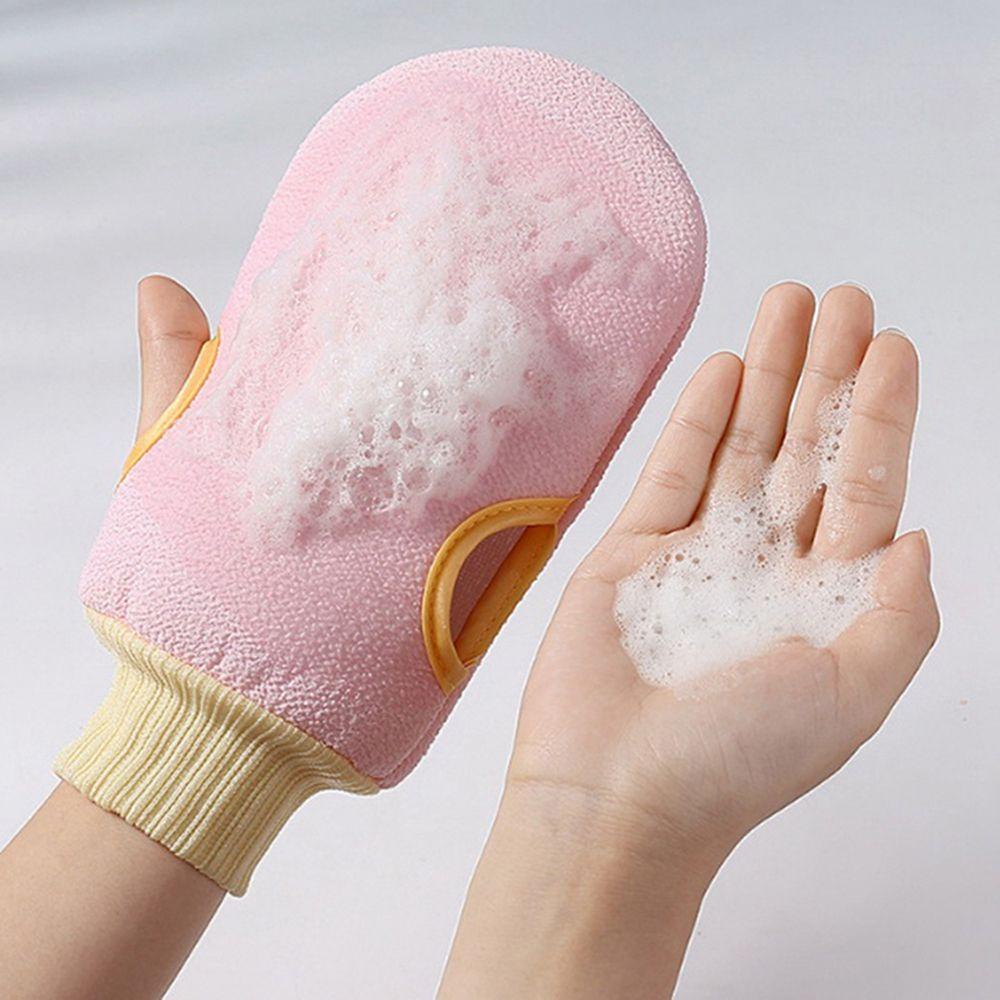 Set 3 Mút Chà Lưng Màu Ngà Tiện Dụng Cho Gia Đình / Khách Sạn